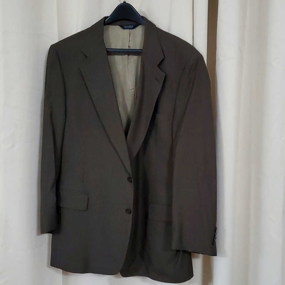 Jo's A Bank Blazer Black and brown 48L